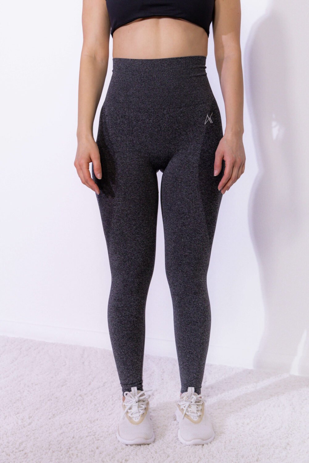 Dynamic Slim Leggings - Dark Grey, XL