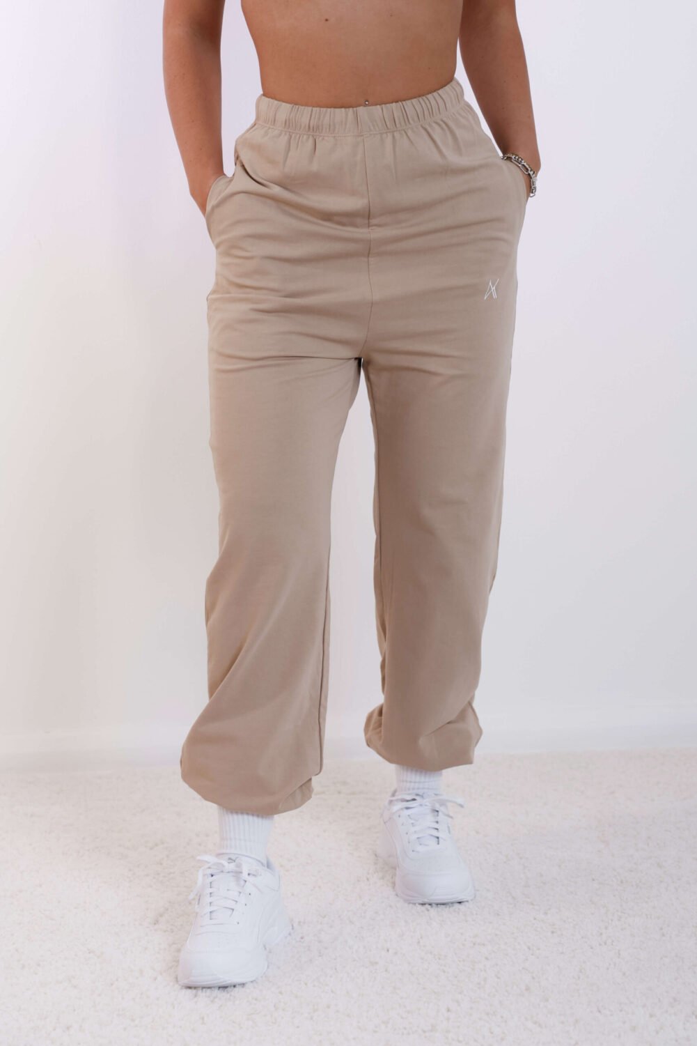 Everyday Joggers - Sand Beige, S