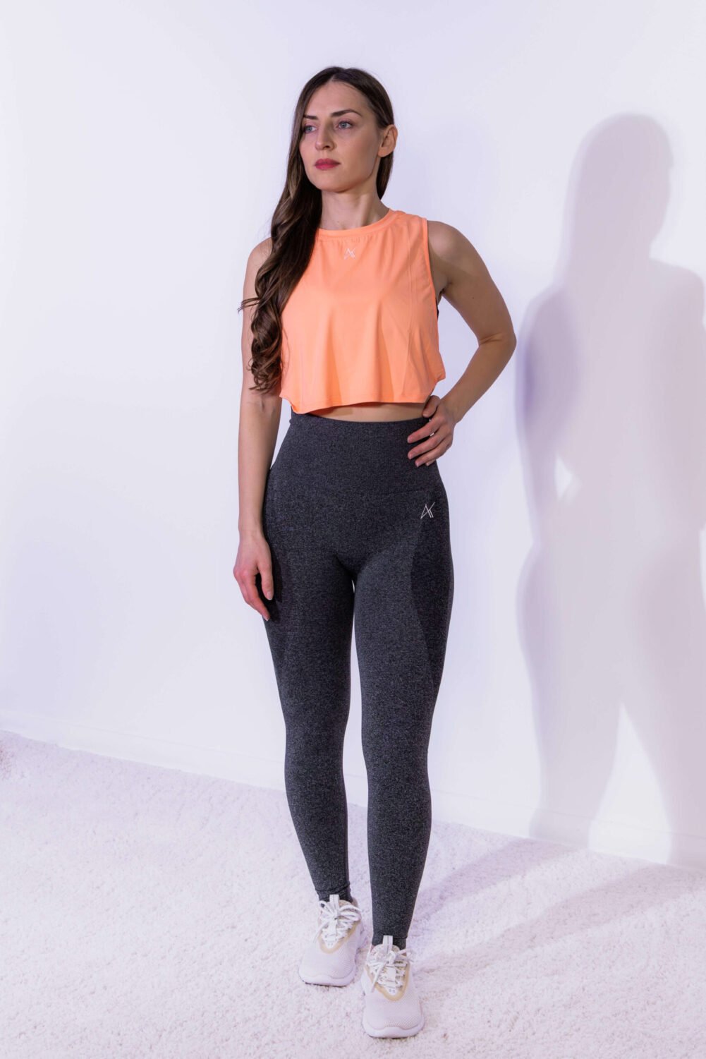 Velvet Feel Tank - L, Orange