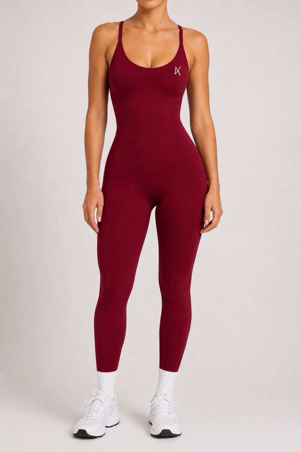 AK Fitness Sculpt Back Jumpsuit